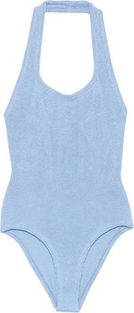 Hunza G One-piece - Dames - Badpakken - Blauw - ONE Size - Badmode