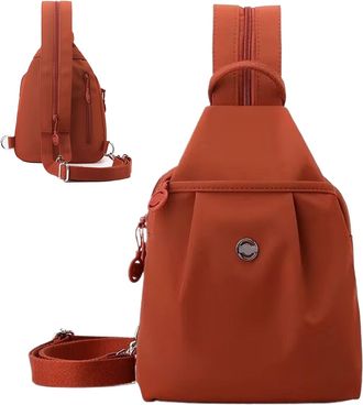 Generic VERSATILE UTILITION RACKPACK - Multi Compartment Bag, Womens Lightweight Convertible Handbag | Durable Outdoor Shoulder Bag with Secure Zippers, Conve