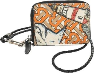 Burberry Pre-owned Clutches, female, Multicolor, Size: ONE SIZE Pre-owned Plastic Shoulder Bag