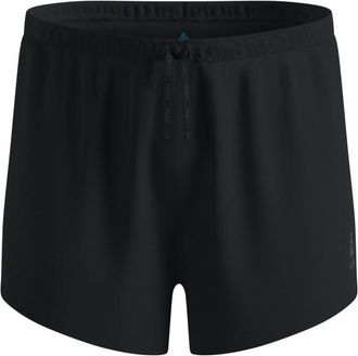 Odlo Zeroweight 3 Inch Split Short Laufshorts f&uuml;r Herren | schwarz