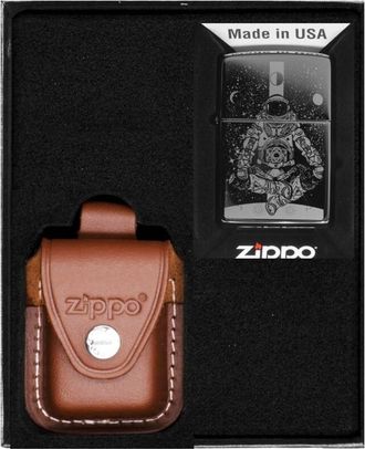 OEM Juego De Encendedores Zippo Aeronaut In Space Design Regalo N.&deg; 2