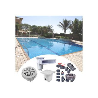 San Marco Impianto idraulico completo per piscina interrata 6x3 Kit Gold