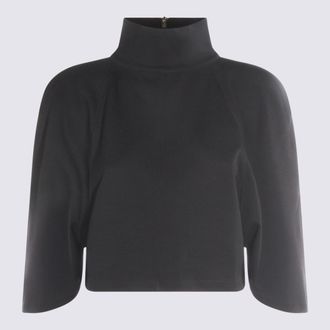 Thom Krom Black Viscose Top