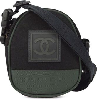 Chanel 2003 Sport Line shoulder bag - women - Canvas - One Size - Black