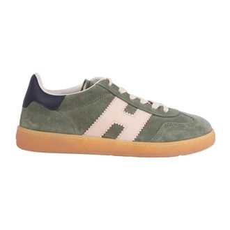 Hogan Sneakers, male, Green, Size: 3 1/2 US Cool Allacciato H