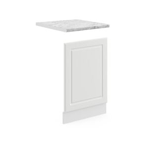 Vicco Panel Frontal R-line, Blanco Casa De Campo, 45 Cm, Et M&aacute;rmol Vicco