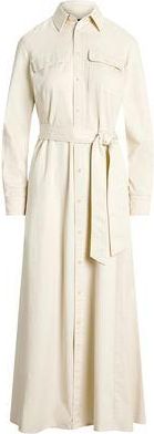 Ralph Lauren Belted Cotton Twill Shirtdress