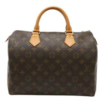 Louis Vuitton Pre-owned Handbags, female, Brown, Size: ONE SIZE Pre-owned Vintage Monogram Handbag