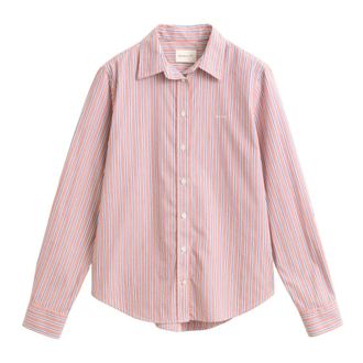 GANT Klassiek Oxford Overhemd - Dames - Overhemden - Veelkleurig - M - Katoen - Overhemden