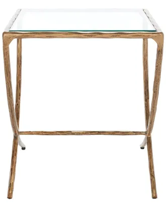 Safavieh Couture Debbie Square Metal Accent Table