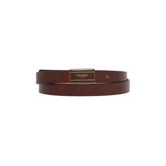 Twinset Cintura Classica - - Accessories - Donna - Marrone - XL