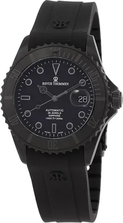 Revue Thommen Diver Automatic Black Dial Mens Watch 17571.2777