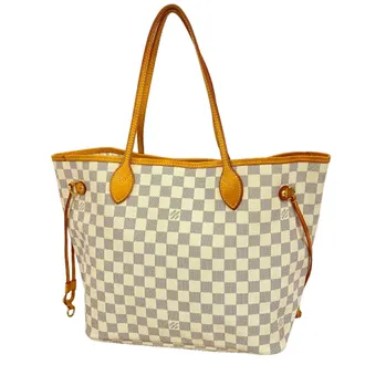 Louis Vuitton White Tote Bag (Pre-Owned)