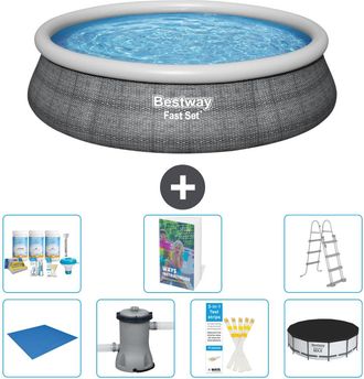 Bestway Piscina Bestway Fast Set Redonda - 457x107 Cm - 8-piezas S425