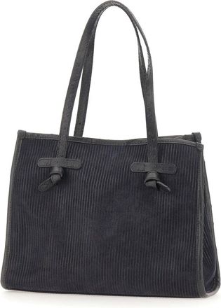 Gianni Chiarini Marcella Club Schoudertas - Dames - Shoppers - Blauw - ONE Size - Leer - Tassen