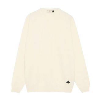 Roy Rogers Jersey de cuello redondo - Knitwear - Hombre - Blanco - 2XL