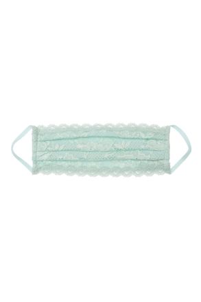Cosabella Womens Never Say Never Pleated Face Mask In Dusty