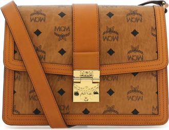 MCM Brown Tracy medium crossbody bag