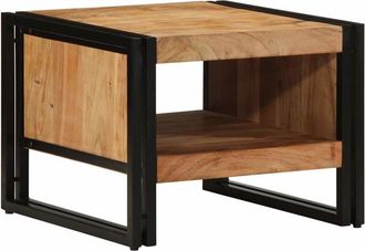 vidaXL Tavolino da Salotto 50x50x38 cm Legno Massello di Acacia - Vidaxl