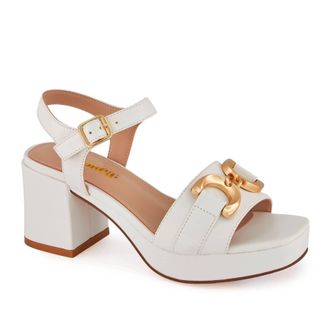 Andrea High Heel Ankle Strap Sandal