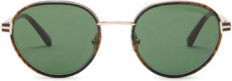 Tom Ford Round-frame Sunglasses - Brown Havana - One Size