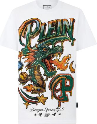 Philipp Plein Uomo, Top, Bianco, XL, new