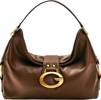 Guess Bolso de hombro mediano Camden - Bags - Mujer - Marr&oacute;n - ONE SIZE