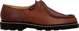 Paraboot Brown Leather Dress Shoes