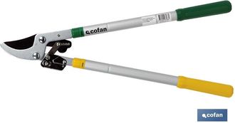 cofan Tijera Poda Telescopica 25 - 38, Tijeras De Poda Telesc&oacute;picas Con Sistema De Corte De Hasta 45 Mm De Di&aacute;metro. Su Cuchilla De Corte Est&aacute; Revestida En 