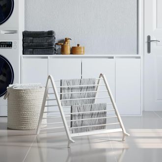 vidaXL Tendedero Extensible Para Ba&ntilde;era Aluminio 53-90 Cm Vidaxl