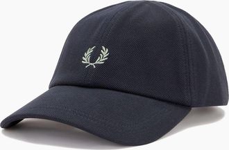 Fred Perry Mens Fred Perry Pique Classic Cap - Black