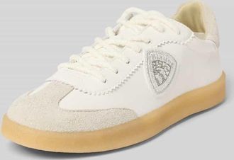Blauer Sneaker mit Schn&uuml;rverschluss Modell AURORA01 in Offwhite, Gr&ouml;&szlig;e 37