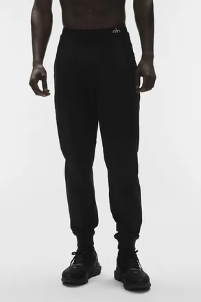 Alo | Co-Op Pants (Long) in Black, Size: Medium