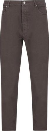 Brunello Cucinelli Slim-fit Jeans - Heren - Slim Fit Jeans - Bruin - L - Jeans