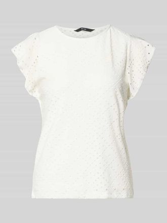 Vero Moda Regular Fit T-Shirt mit Rundhals-Ausschnitt Modell TASSA in Weiss, Gr&ouml;&szlig;e XL