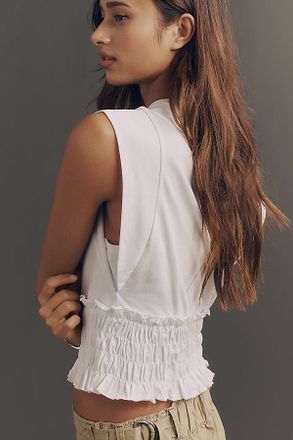 endless rose Smocked Tank Top