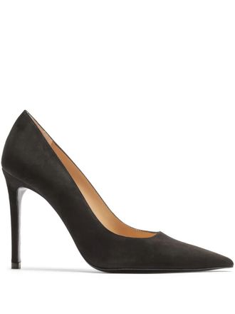 Stuart Weitzman Decollete Suede Stuart Power T. 100