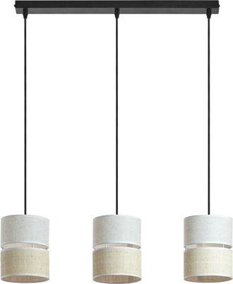 MDC Lámpara de techo alargada bikia 3xE27