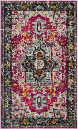 Safavieh Alfombra rosa/gris 122 x 170 cm