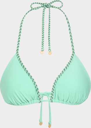 Ramy Brook Braided Nikoleta Triangle Bikini Top