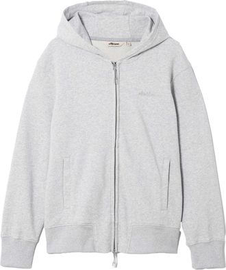 Ellesse Mens Kalvini Full Zip Hoodie (Light Grey Marl) - Size X-Small