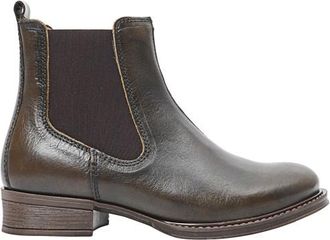 Ten Points Pandora Chelsea Boots Tanned Leather Freizeitstiefel f&uuml;r Damen | grau