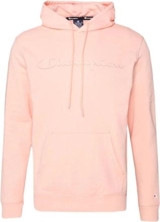 Champion Roze Logo Hoodie - Heren - Hoodies - Roze - XL - Hoodies & sweatvesten