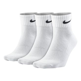 Nike Casual Breathable Sports Socks Unisex White SX4706-101