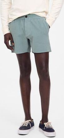 Madewell Seersucker Corduroy Everyday Shorts in Blue Horizon at Nordstrom Rack, Size Xx-Large