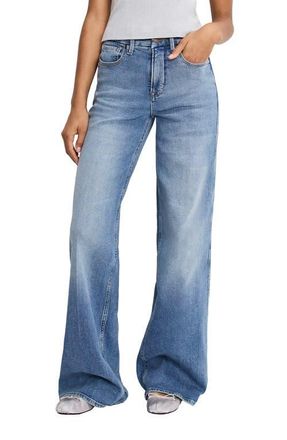 Good American Good Skate Wide Leg Jeans in Indigo1142 at Nordstrom, Size 18