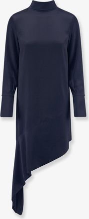 Semicouture Vestito asimmetrico in satin - SEMICOUTURE - gender_Woman