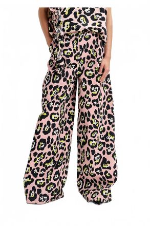 Essentiel Jenesis Wide Leg Pants In Combo1 Pink Pastel