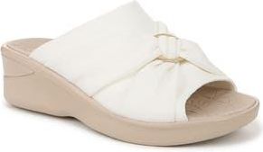 Life Stride Serenade Slide Sandal in White at Nordstrom Rack, Size 8.5