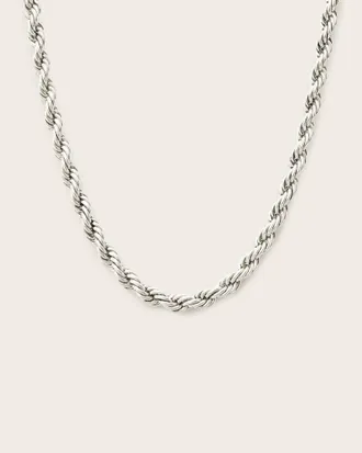 AllSaints Isla Large Twist Necklace